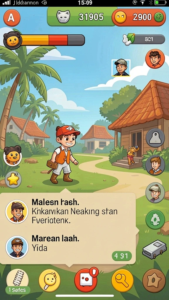 Tampilan antarmuka yang ramah pengguna.