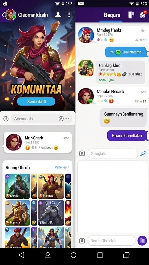 Tampilan grafis yang menakjubkan dan detail.