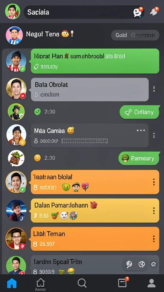 Tampilan antarmuka yang ramah pengguna.
