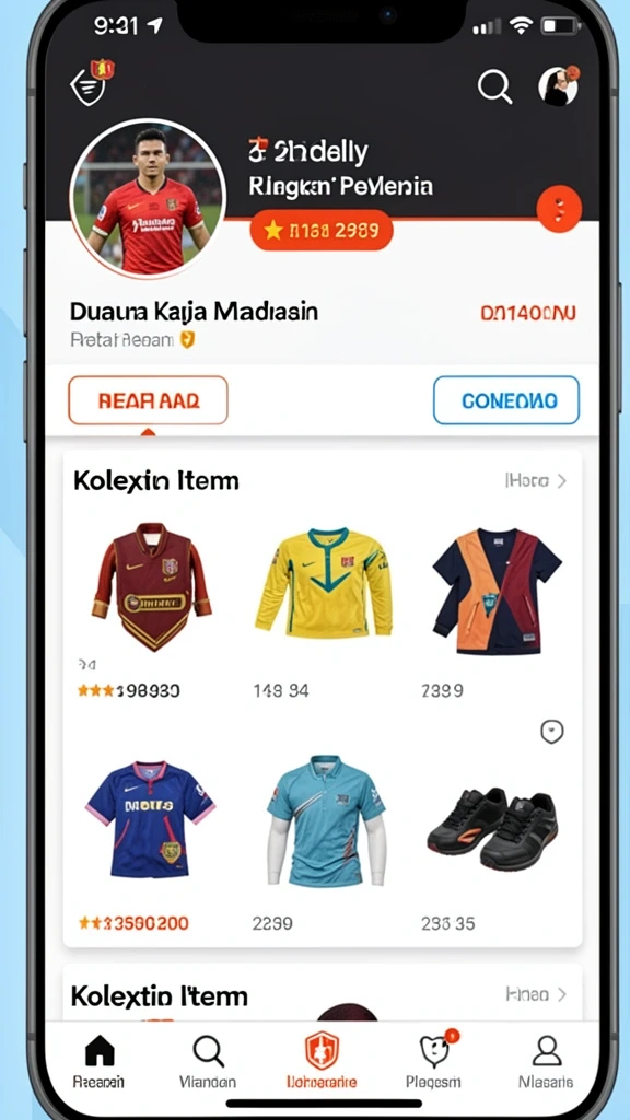 Tampilan antarmuka yang menarik dan intuitif.