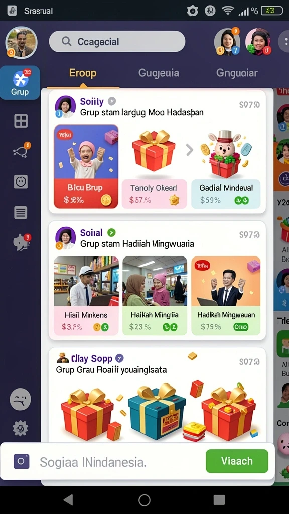 Tampilan antarmuka yang ramah pengguna.