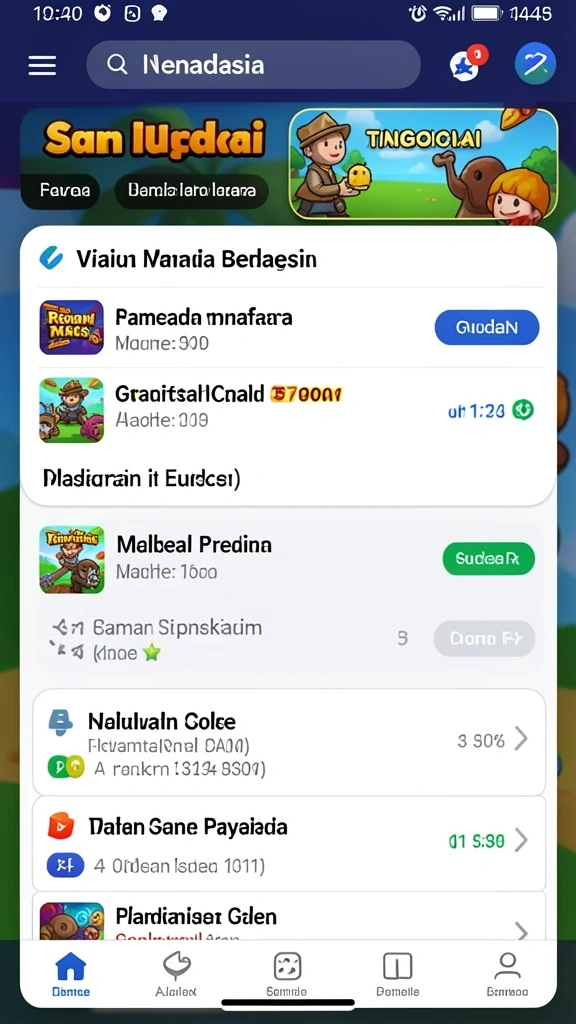 Pengalaman bermain yang mendebarkan dan interaktif.