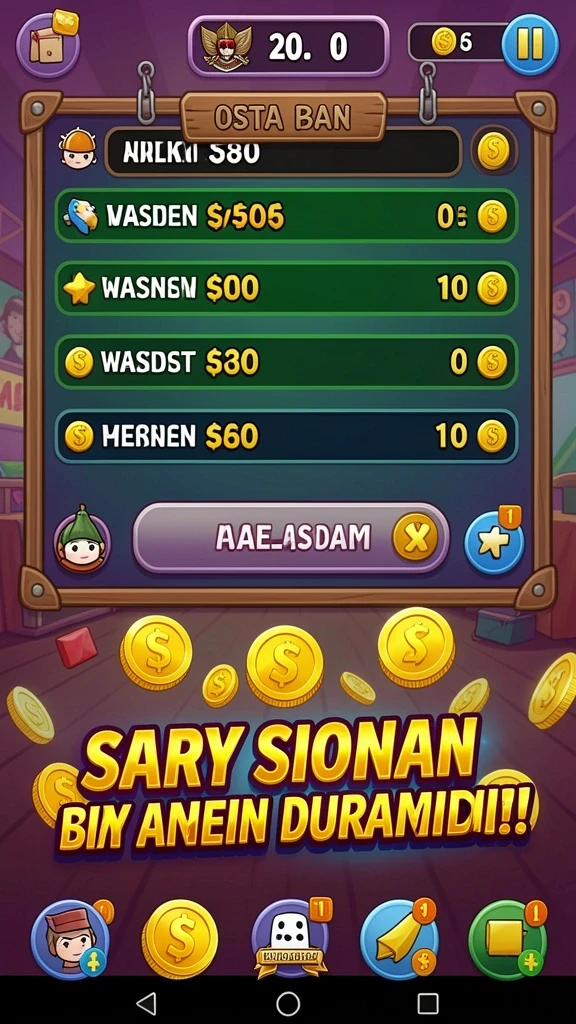 Bonus menarik yang membuat permainan semakin mengasyikkan.
