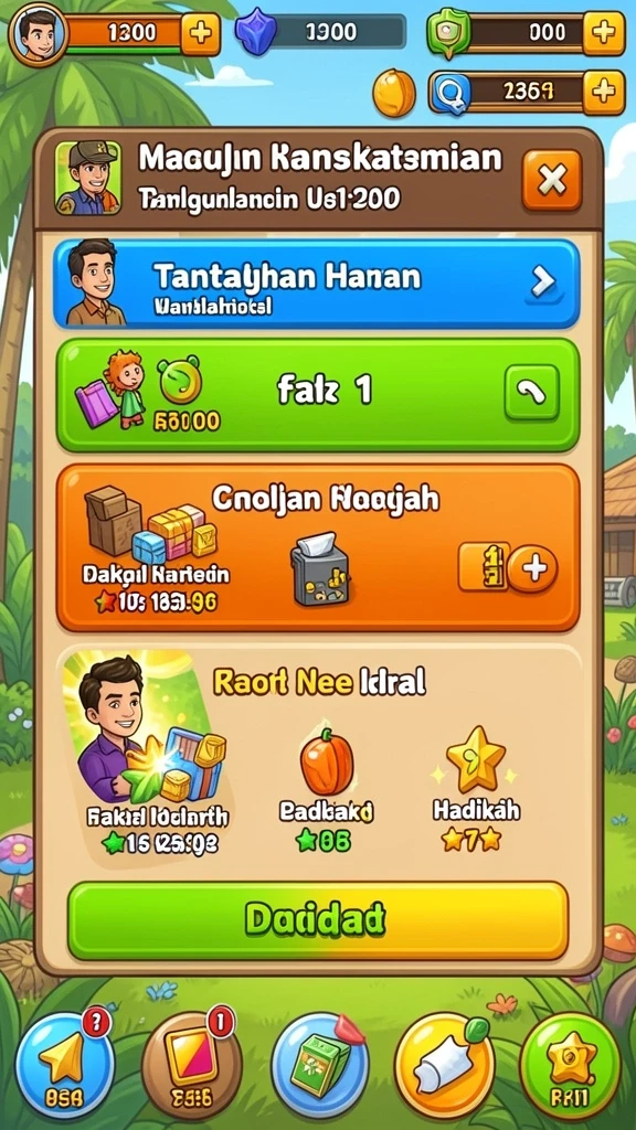 Tampilan antarmuka yang menarik dan mudah digunakan.
