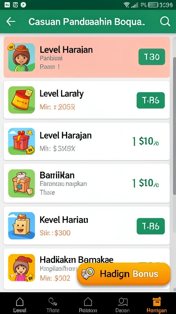 Nikmati antarmuka yang user-friendly di E88.