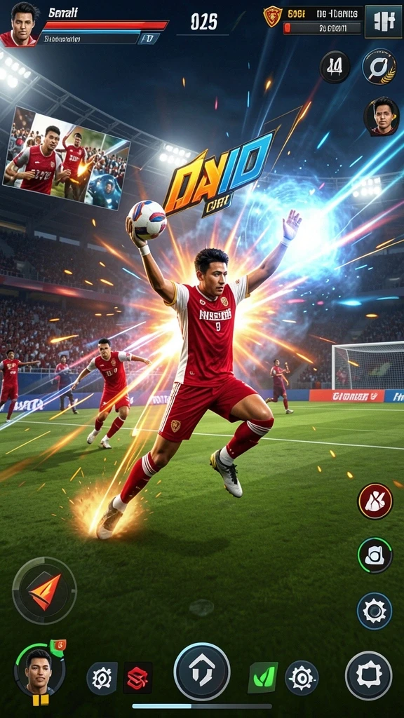 Tantangan level yang menegangkan.
