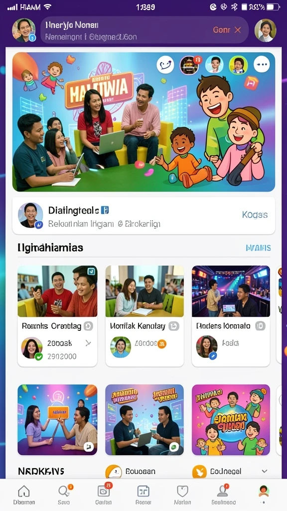 Tampilan antarmuka yang menarik dan mudah digunakan.