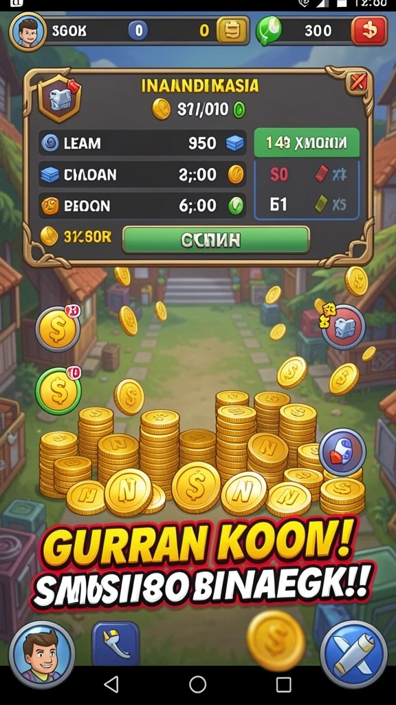 Tampilan grafis yang memukau dan penuh warna.