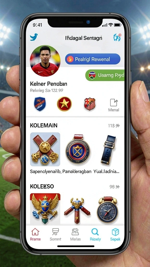 Tampilan menu utama JONITOGEL yang sederhana dan informatif.
