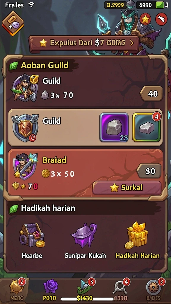 Sistem reward yang adil dan menguntungkan.
