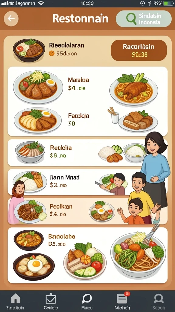 Tampilan permainan yang menarik dan interaktif.