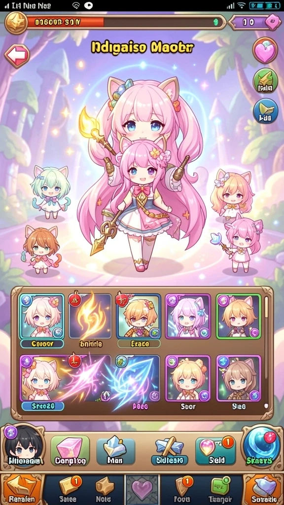 Aktivitas seru dalam petualangan game.