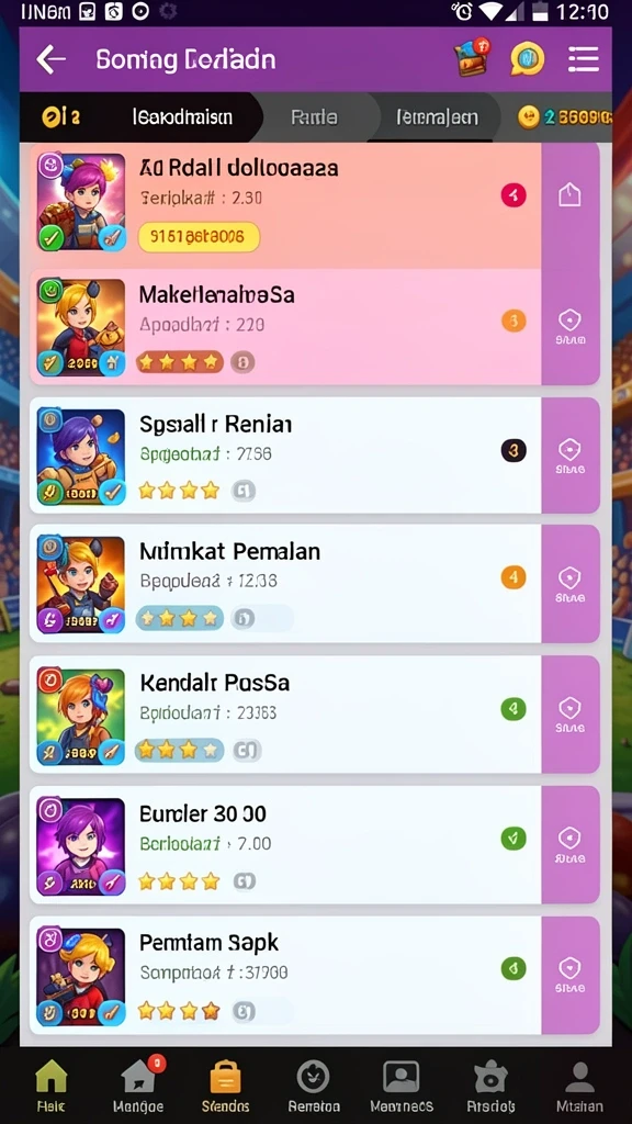 Event menarik dengan hadiah spesial setiap minggu.