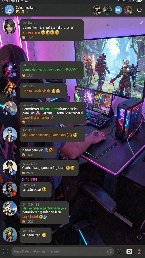 Mode multiplayer yang memungkinkan Anda berkompetisi langsung.
