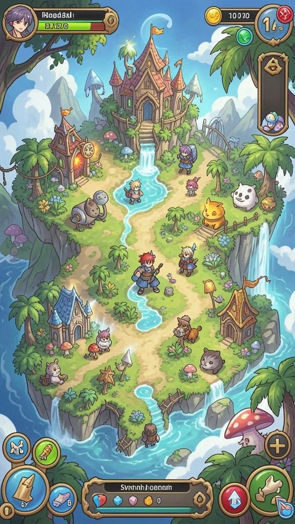 Menampilkan antarmuka utama game PUTARMEGA.
