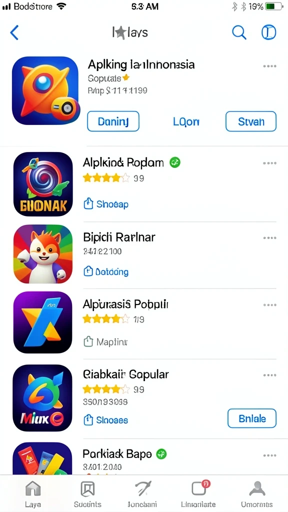 Tampilan antarmuka yang menarik dan intuitif.