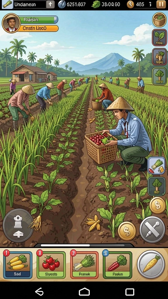 Screenshot menunjukkan karakter utama dalam misi.