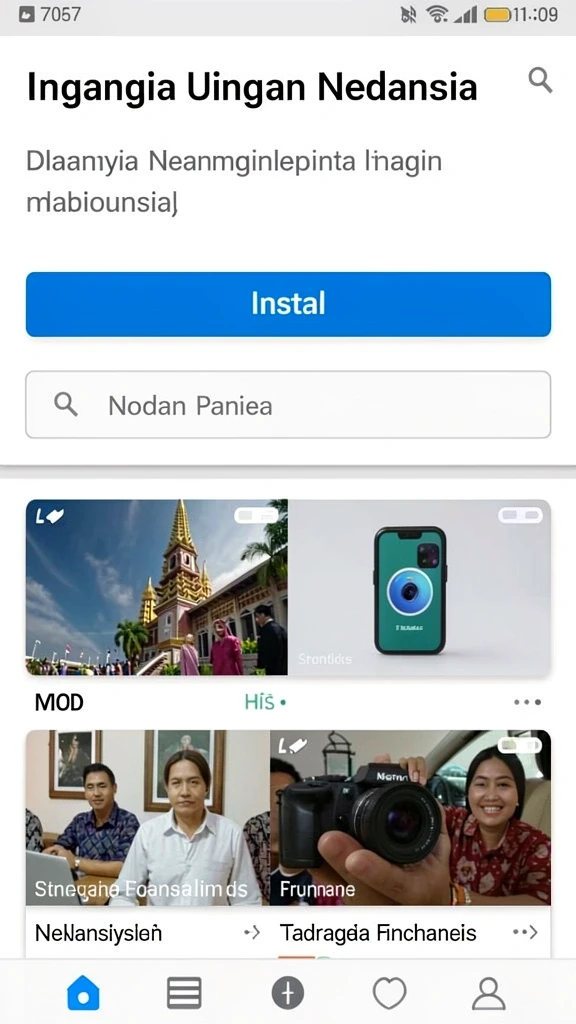 Tampilan antarmuka yang intuitif dan ramah pengguna.
