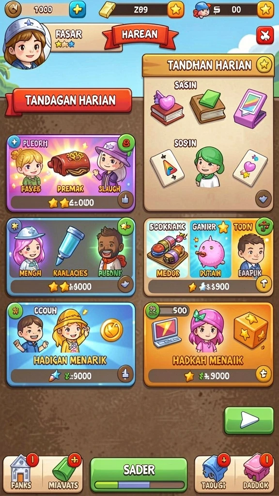 Fitur bonus yang menarik dan menguntungkan.
