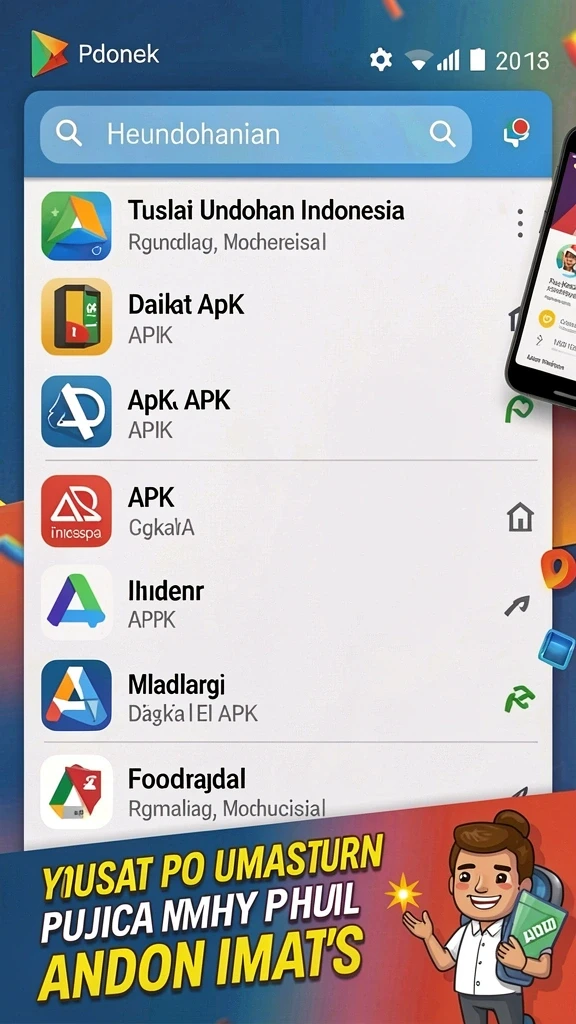Screenshot menunjukkan halaman utama aplikasi TOGELUP.