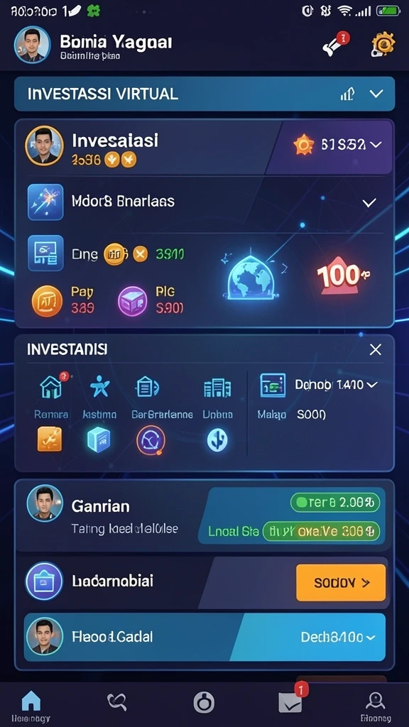 Tampilan permainan slot yang penuh warna dan interaktif.